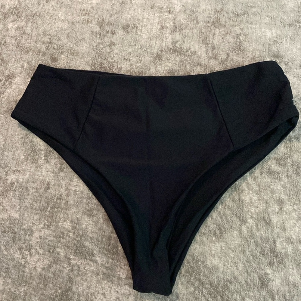 Shein size Medium black bikini bottoms. {1139}